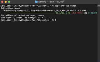 Как добавить numpy в visual studio