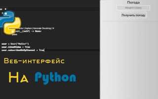 Как получить изображение с веб камеры python