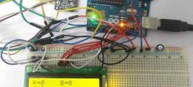 Как сделать фиолетовый цвет в arduino