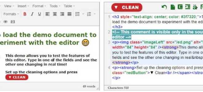 Как работает онлайн редактор html