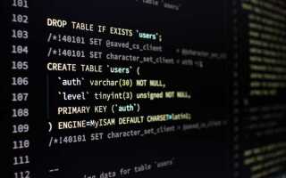 В какой программе работать с sql