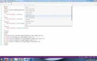 Как связать html и css в visual studio