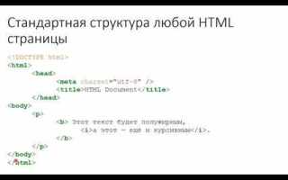 Что такое динамический html
