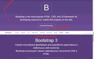 Как подключить bootstrap к html