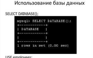 Где используется язык sql
