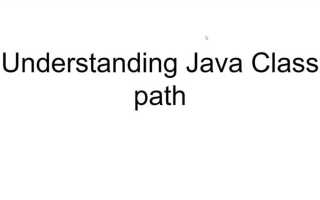 Что такое classpath java