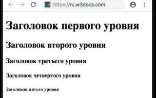 Как добавить тег h1 tilda