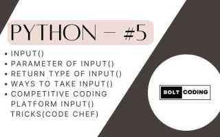 Как в python прервать input