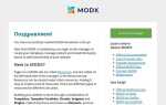 Как установить тему на modx