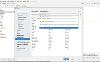 Как установить интерпретатор python в pycharm