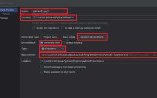Как установить библиотека python pycharm