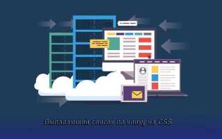 Как сделать выпадающий список css