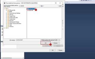Как сохранить бд в sql server