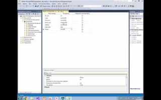 Как открыть бд в sql server management studio