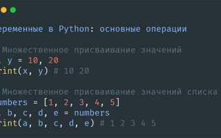 Как удалить переменную в python