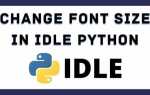 Как увеличить шрифт в idle python