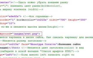 Как начать код html
