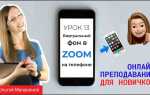 Как поставить картинку вместо камеры в zoom