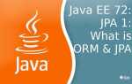 Что такое jpa java