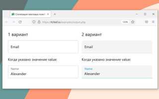 Как поставить input по центру css