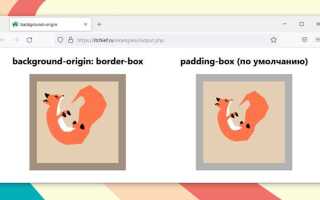 Как настроить background image в css