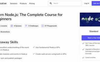 Как изучить node js
