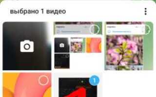 Как нормально загрузить видео в telegram
