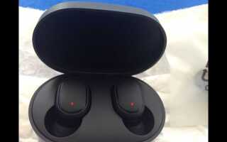 Как сбросить наушники xiaomi earbuds basic 2