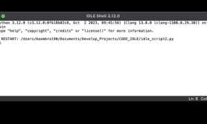 Как запустить код в idle python