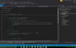 Как запустить код в visual studio 2019