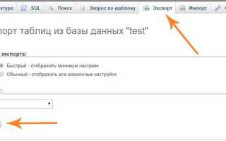 Как сделать резервную копию базы данных wordpress