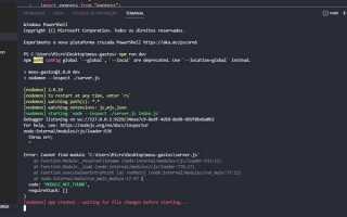 Как запустить localhost 3000 node js