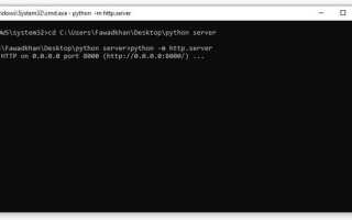Как python работает с http сервером
