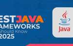 Какие best java framework