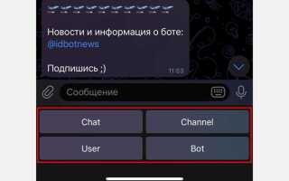 Как узнать id telegram канала