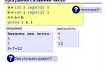 Как сложить два числа в python