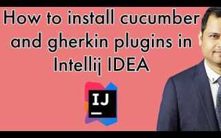 Как установить cucumber for java в idea