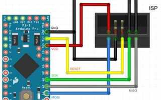 Как прошить arduino pro mini