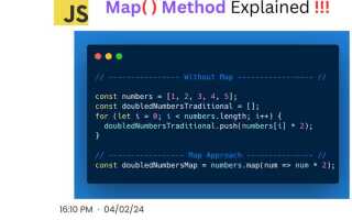 Что такое map в javascript