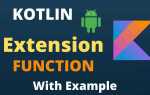 Как реализованы extension методы в kotlin