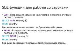 Как найти слово в строке sql