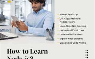 Как выучить node js с нуля