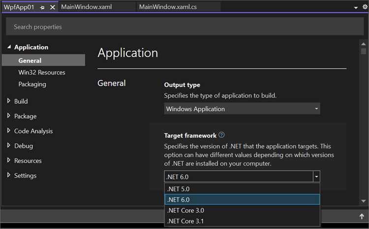 Как изменить целевую платформу через командную строку в Visual Studio