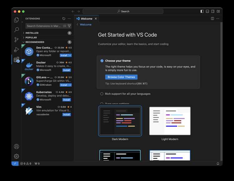 Установка Python и настройка среды в Visual Studio