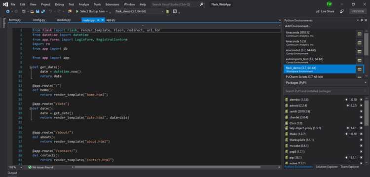Работа с базами данных из Python-проекта