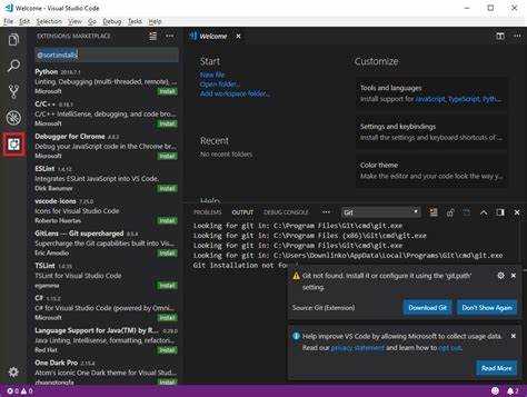 Перезапуск Visual Studio для применения изменений