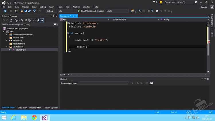 Скачивание официального установщика с сайта Microsoft