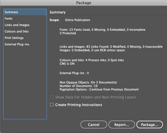 Проблемы с настройками импорта изображений в InDesign