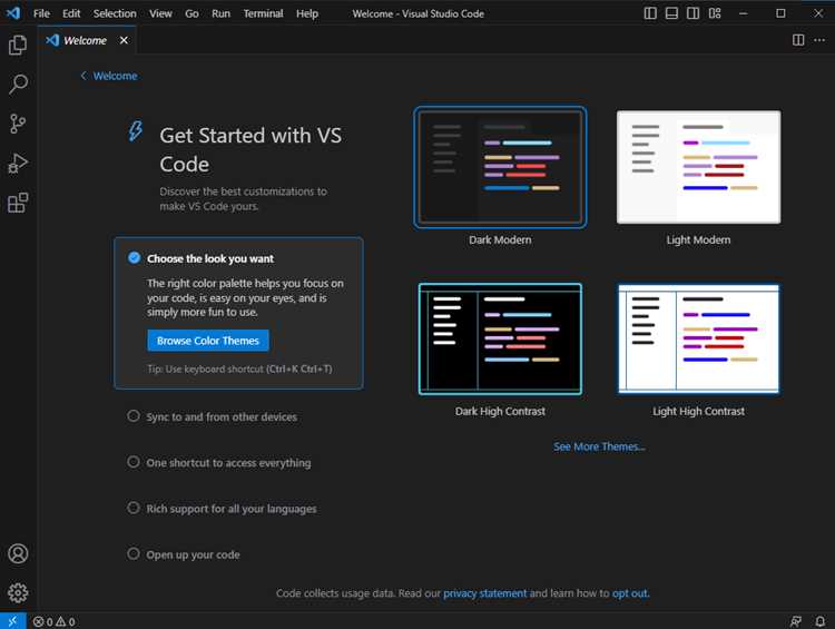 Для пользователей undefinedmacOS</strong> установочный файл Visual Studio Code обычно весит около <em>90 МБ</em>, но после завершения установки на диске остается около <em>200 МБ</em>. Система macOS использует специфическую упаковку приложения, что также влияет на итоговый размер.»></p>
<p>Для <strong>Linux</strong> размер установки сильно зависит от дистрибутива. Например, в Ubuntu стандартная версия будет занимать около <em>150 МБ</em> после установки, в то время как для других систем, например, Fedora или Debian, размер может варьироваться от <em>120 МБ</em> до <em>200 МБ</em>, в зависимости от используемых библиотек и зависимостей.</p>
<p><img decoding=