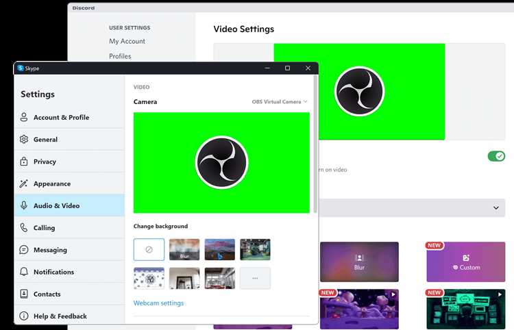 Отключение OBS Virtual Camera в настройках Zoom